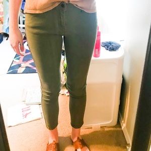 Army Green Jeans